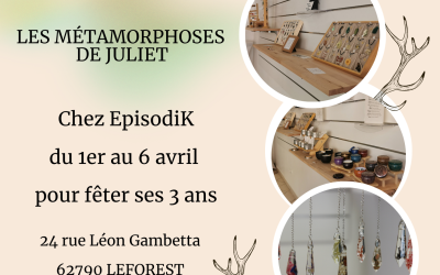 Les métamorphoses de Juliet sont de retour !